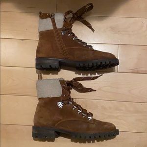 Rebecca Minkoff Suede Hiker Booties